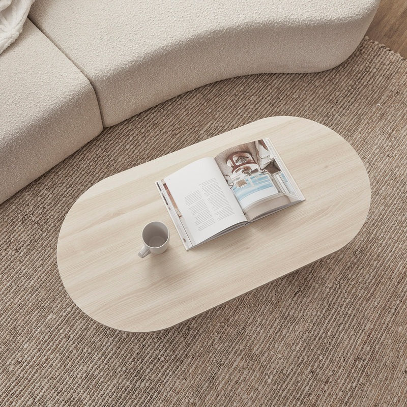 Modern Light oak Coffee Table 110x55x45 cm