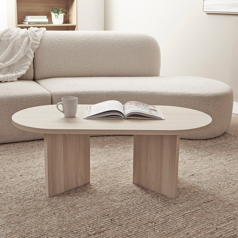 Modern Light oak Coffee Table 110x55x45 cm