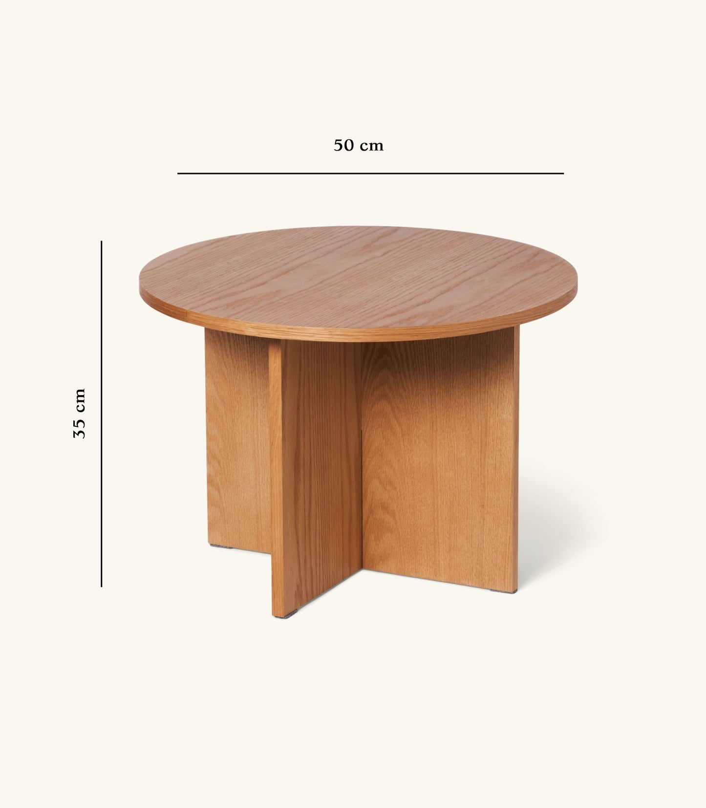 Modern Side Table 50 x 35 cm