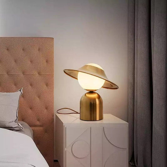 Modern Brass Table Lamp