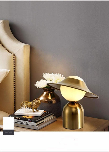 Modern Brass Table Lamp