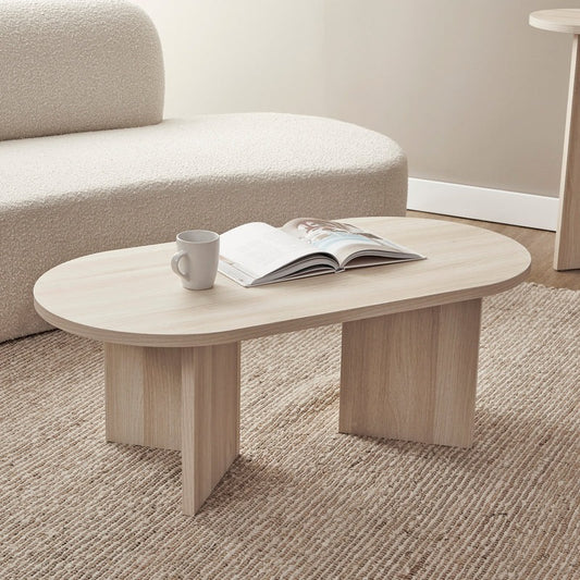 Modern Walnut Coffee Table 110x55x45 cm