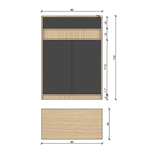 Modern Shoe Rack 80x120