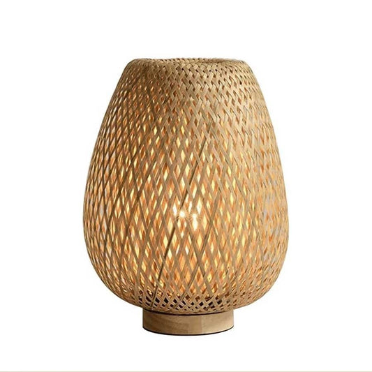 Modern Rattan Table Lamp